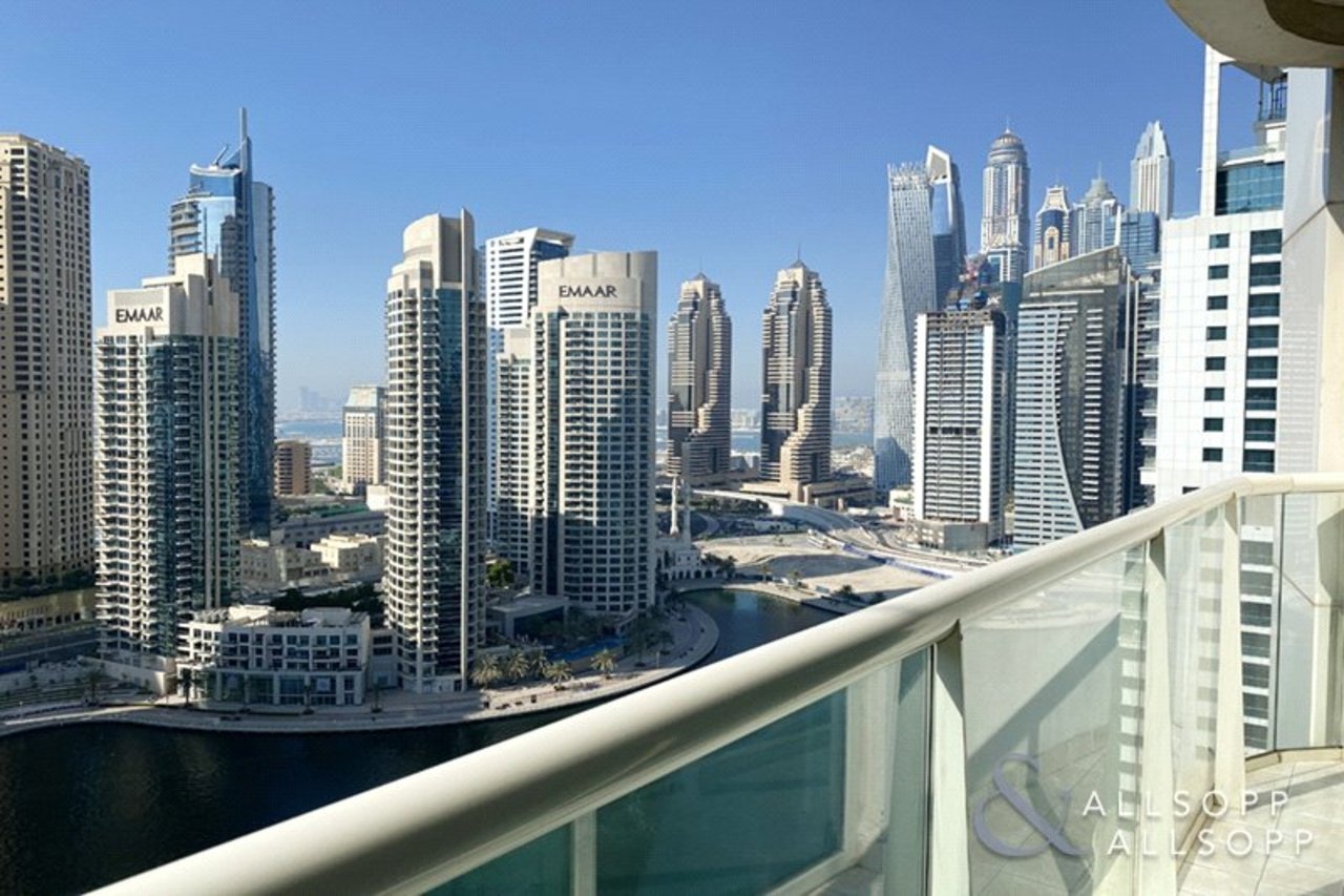 Apartment let in Marina View Tower A, Marina View, Dubai Marina ...